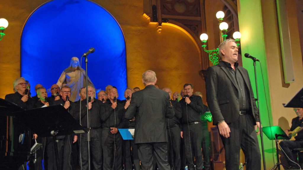 "Peace in the valley" . solist Pål Erik Møller-Stary