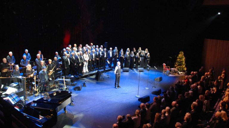 "Deilg er jorden" med alle, også salen